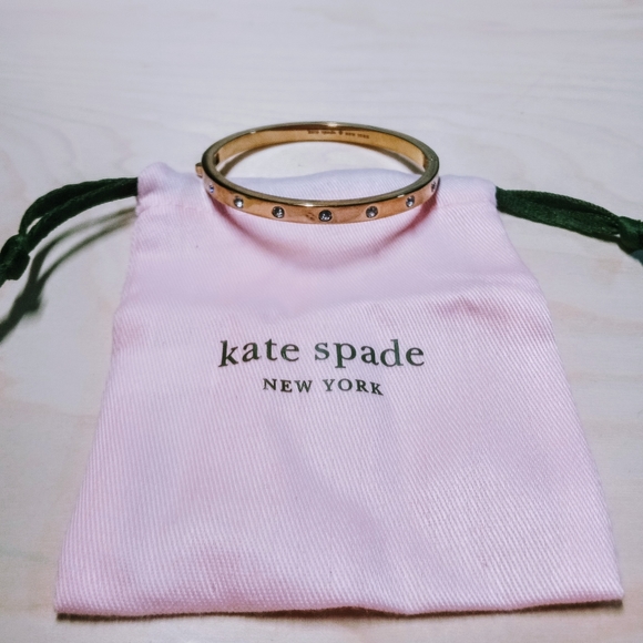 Kate Spade bangle, earrings, and wristlet - Picture 4 of 5